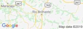 Rio Brilhante map